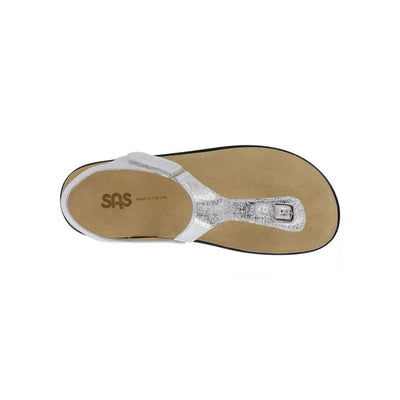 SAS Women’s Marina Sandal - Shiny Silver