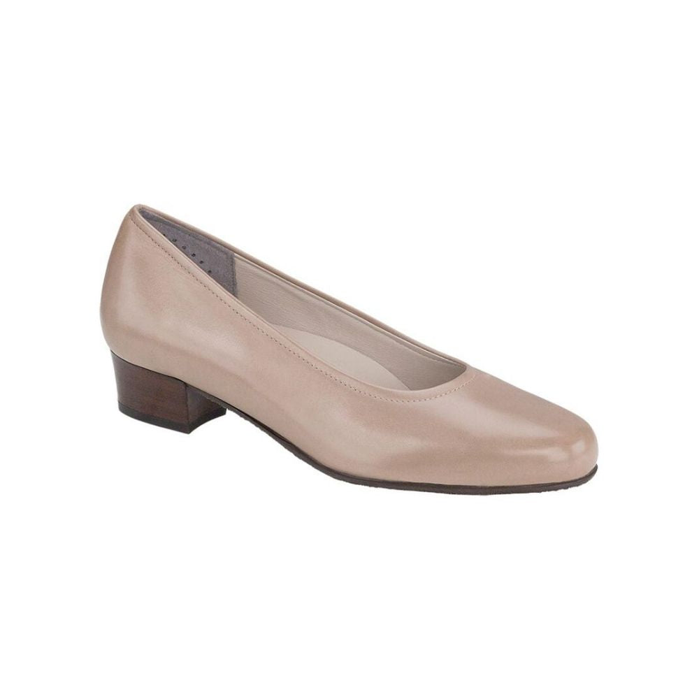 SAS Women’s Regina USA Pump Classic Comfort Heel - Mushroom