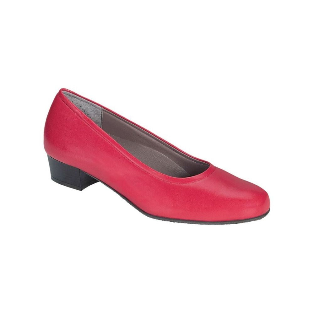 SAS Women’s Regina USA Pump Classic Comfort Heel - Red
