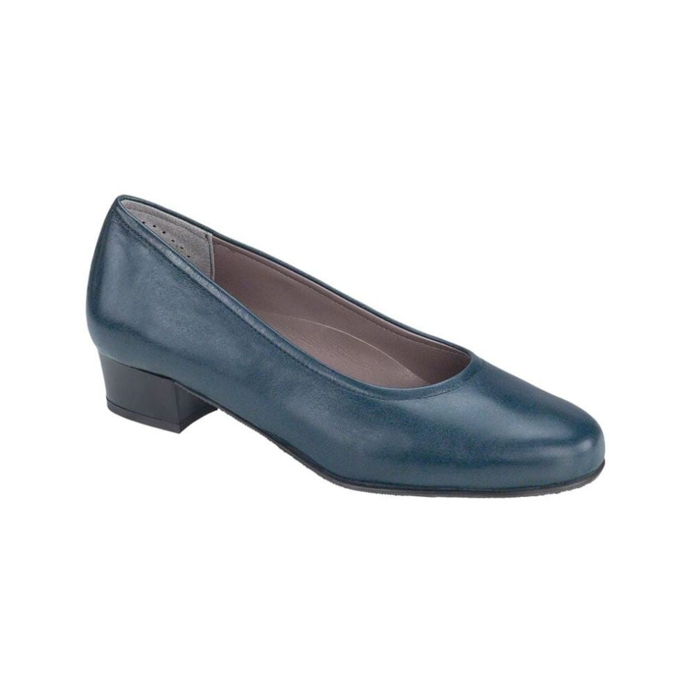 SAS Women’s Regina USA Pump Classic Comfort Heel - Navy