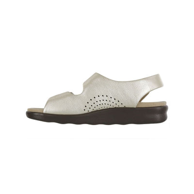 SAS Women’s Relaxed Supportive Leather Slip-On Shoe – Sunbeam