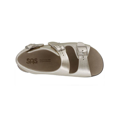 SAS Women’s Relaxed Supportive Leather Slip-On Shoe – Sunbeam