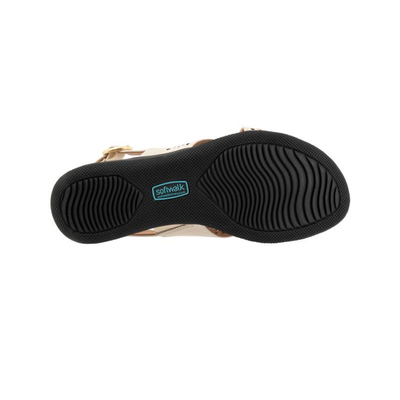 SoftWalk Tillman Sling Perf Sandal - Bone