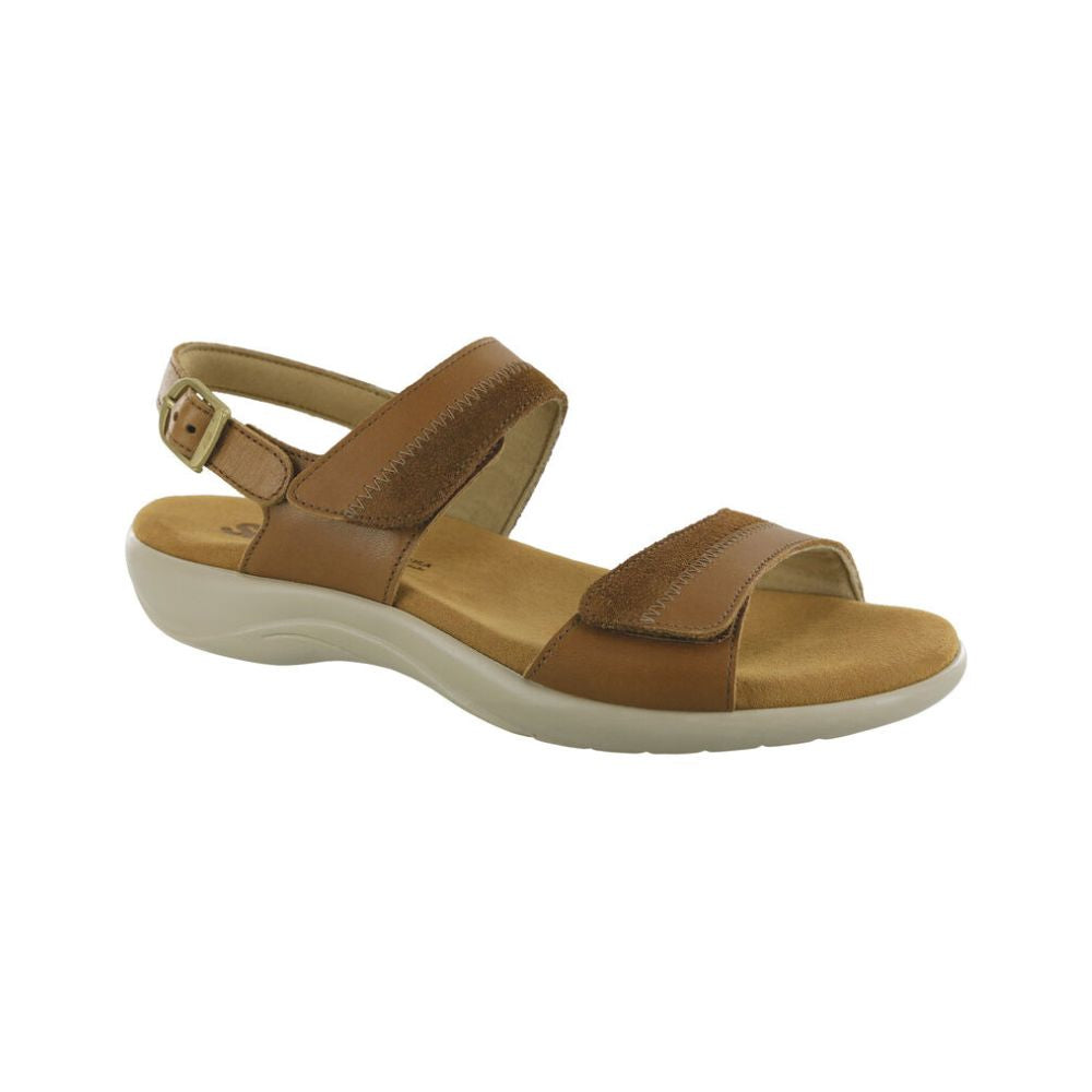 SAS Women's Nudu Handcrafted Comfort Leather Sandal - Hazel