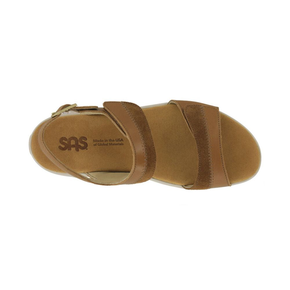 SAS Women's Nudu Handcrafted Comfort Leather Sandal - Hazel