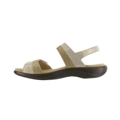 SAS Women's Nudu Handcrafted Comfort Leather Sandal - Golden
