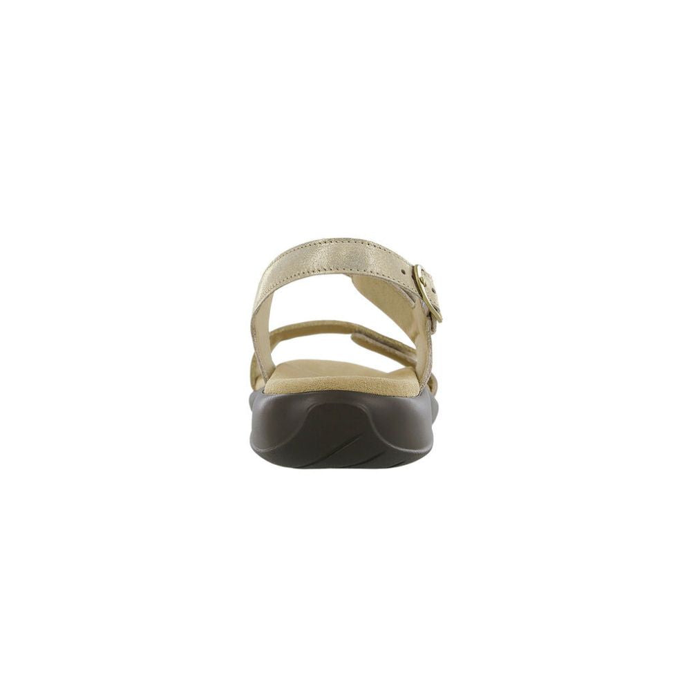SAS Women's Nudu Handcrafted Comfort Leather Sandal - Golden