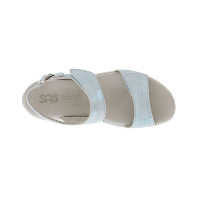 SAS Women's Nudu Handcrafted Comfort Leather Sandal - Shining Sea
