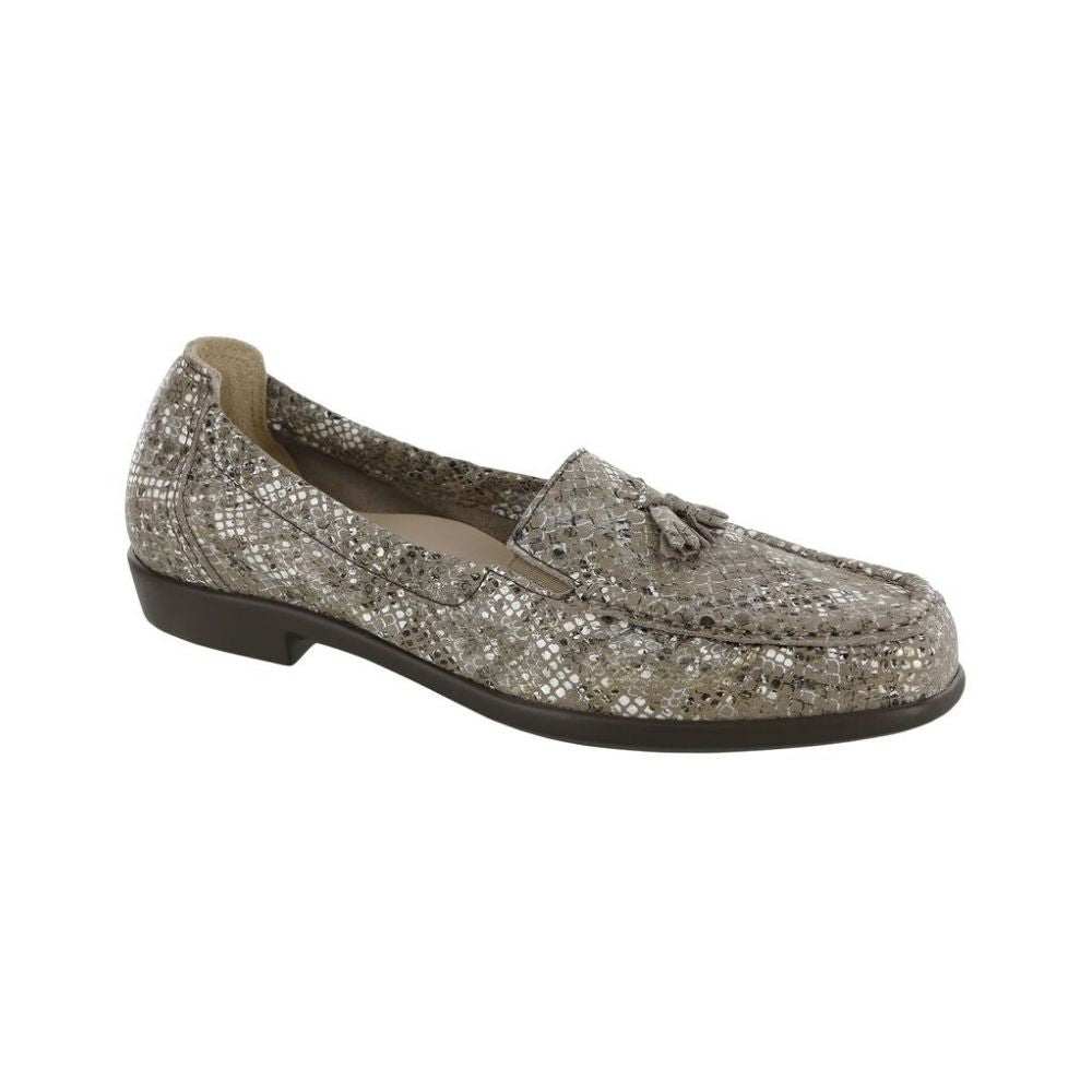 SAS Women’s Hope Slip-On Loafer - Multisnake Gold 1