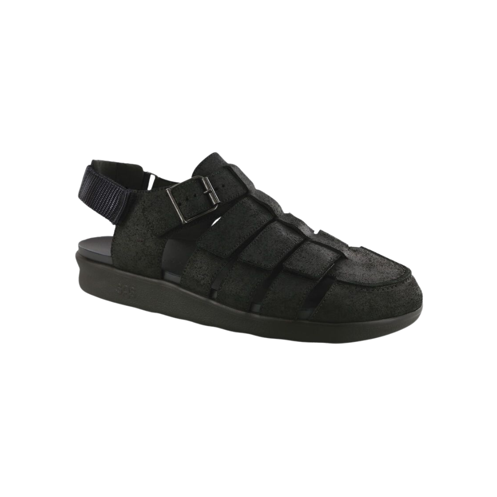 SAS Men's Endeavor Fisherman Sandal - Iron 1
