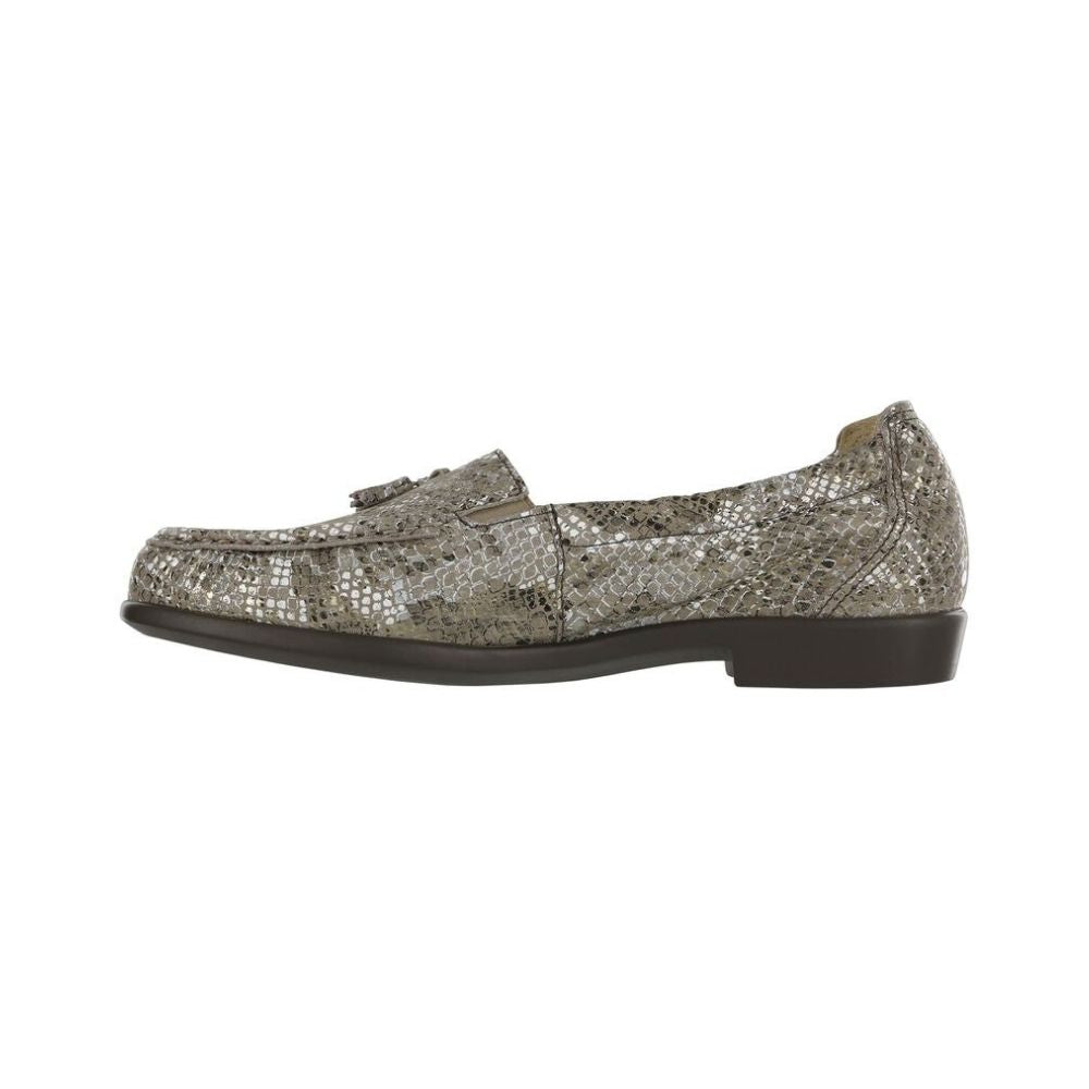 SAS Women’s Hope Slip-On Loafer - Multisnake Gold 5