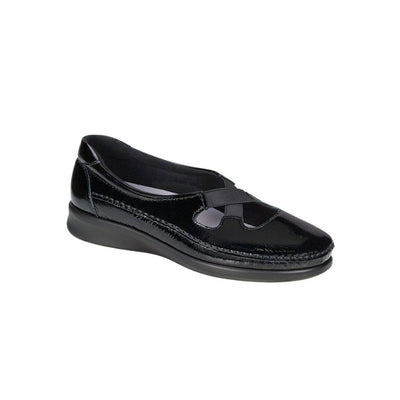SAS Women's Crissy Slip On Loafer - Black Patent