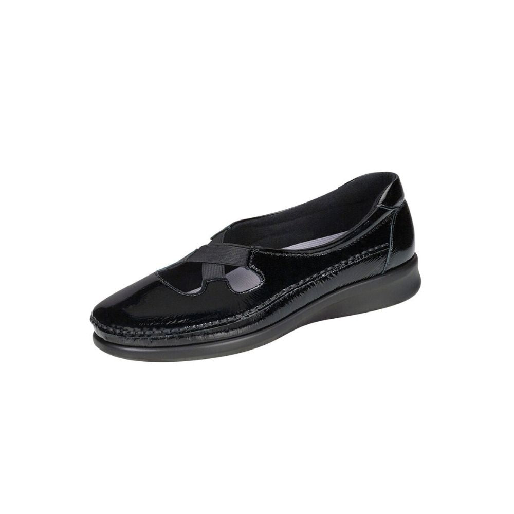 SAS Women's Crissy Slip On Loafer - Black Patent