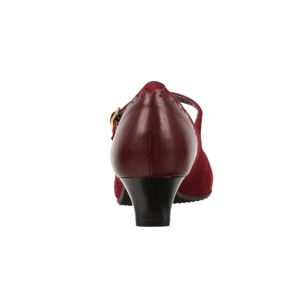 SAS Women's Cate Comfort Mary Jane Pumps - Bordo