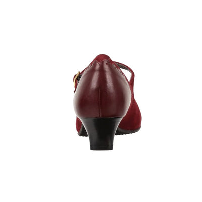 SAS Women's Cate Comfort Mary Jane Pumps - Bordo