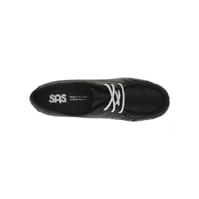 SAS Women's Siesta Comfort Slip-On Oxfords - Black Larse