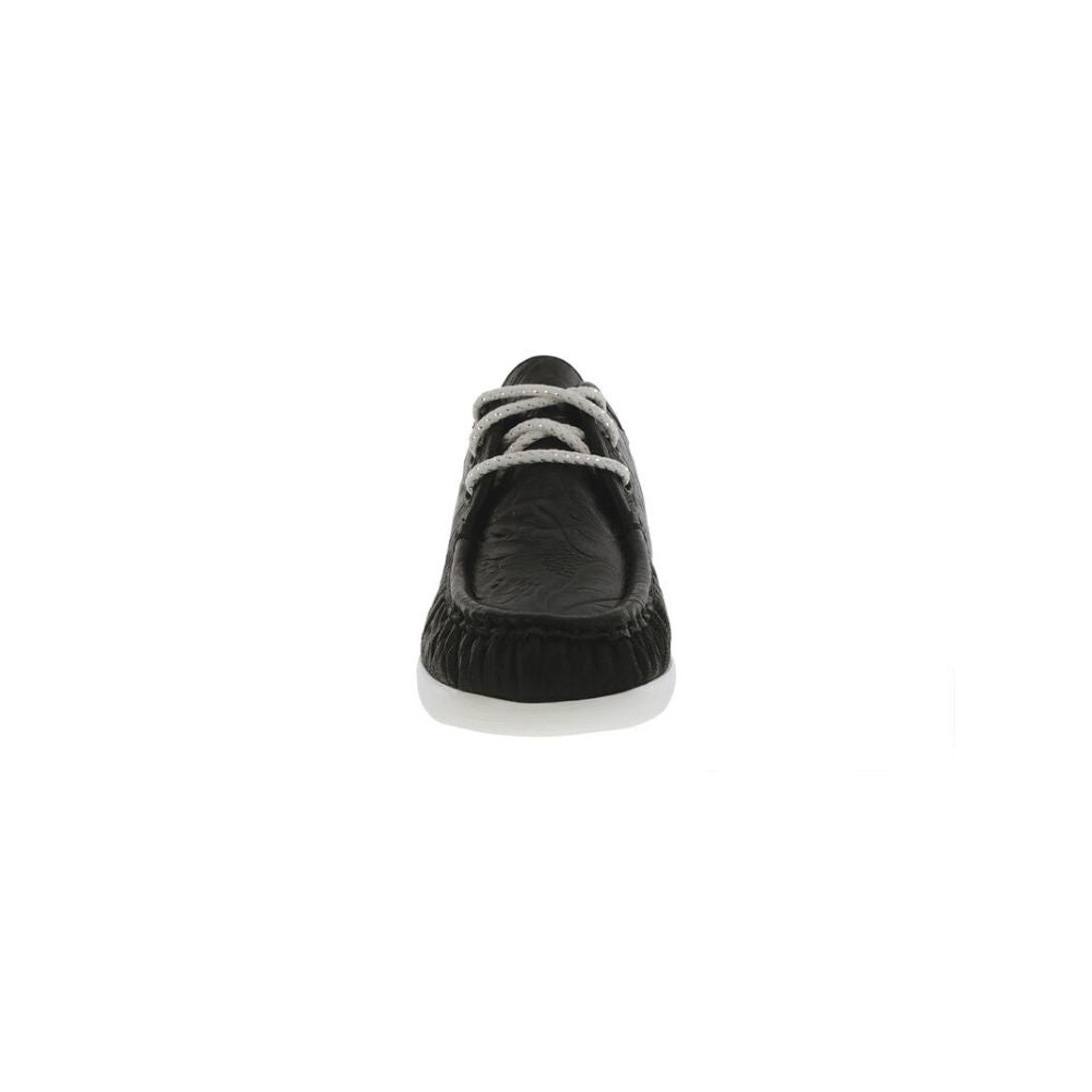 SAS Women's Siesta Comfort Slip-On Oxfords - Black Larse