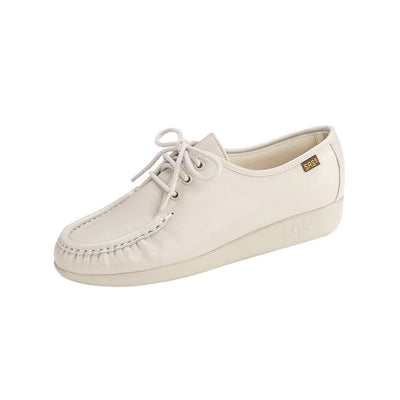 SAS Women's Siesta Comfort Slip-On Oxfords - Bone