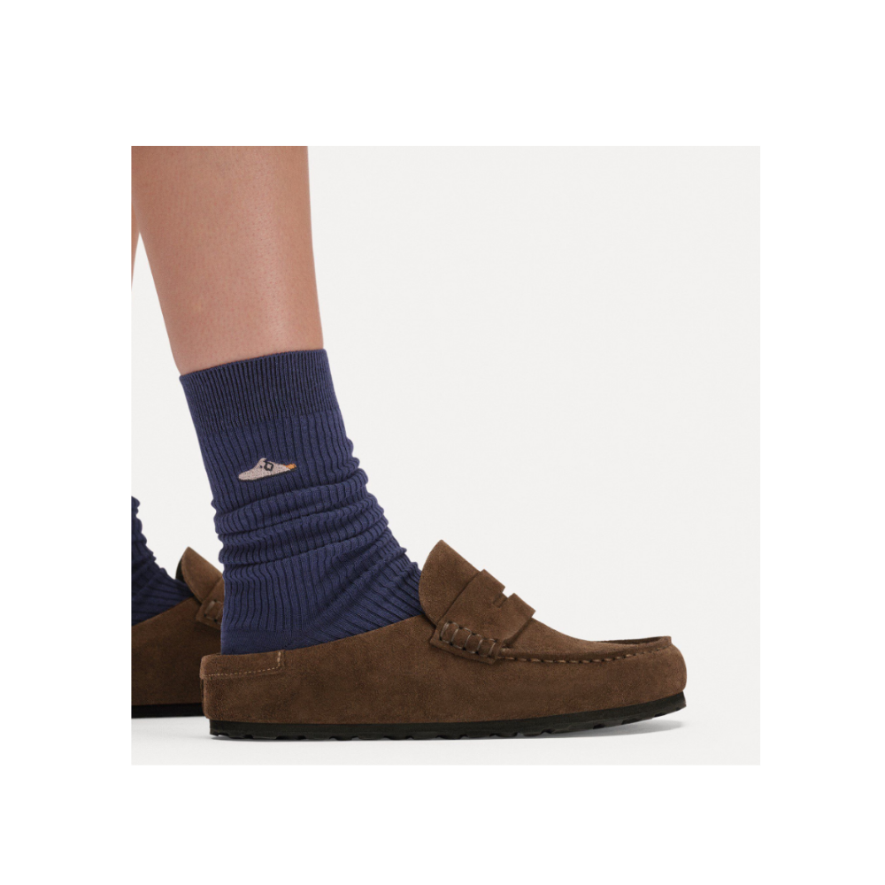 Birkenstock Unisex Naples Wrapped Suede Leather Clogs - Carafe