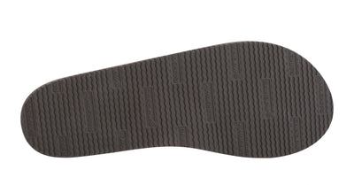 Rainbow Sandals Women's Leather Single Layer Narrow Strap Black Flip Flop 6