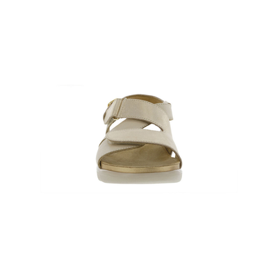 SAS Women's Huggy Cross Strap Adjustable Sandal - Soft Gold