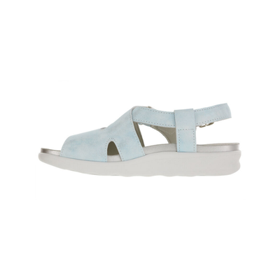 SAS Women's Huggy Cross Strap Adjustable Sandal - Shining Sea