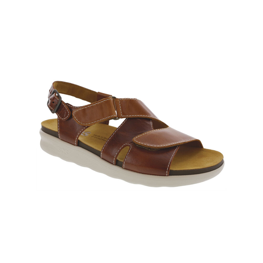 SAS Women's Huggy Cross Strap Adjustable Sandal - Winchester