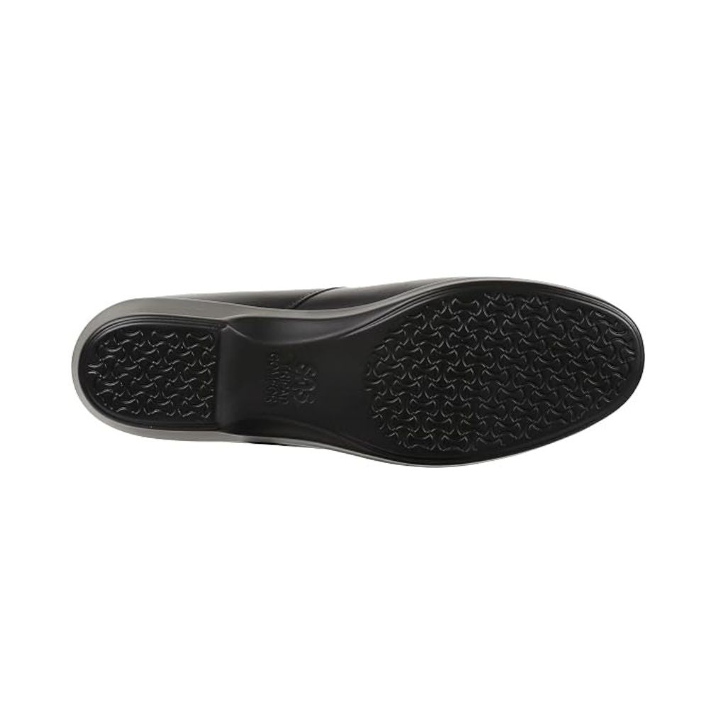 SAS Women's Maria Dress Leather Casual Slip-On – Black