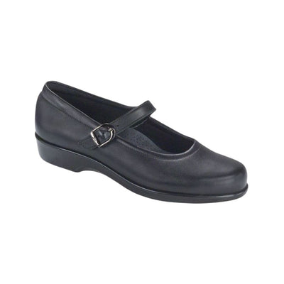 SAS Women's Maria Dress Leather Casual Slip-On – Black