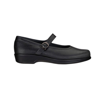 SAS Women's Maria Dress Leather Casual Slip-On – Black