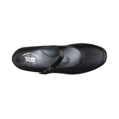 SAS Women's Maria Dress Leather Casual Slip-On – Black