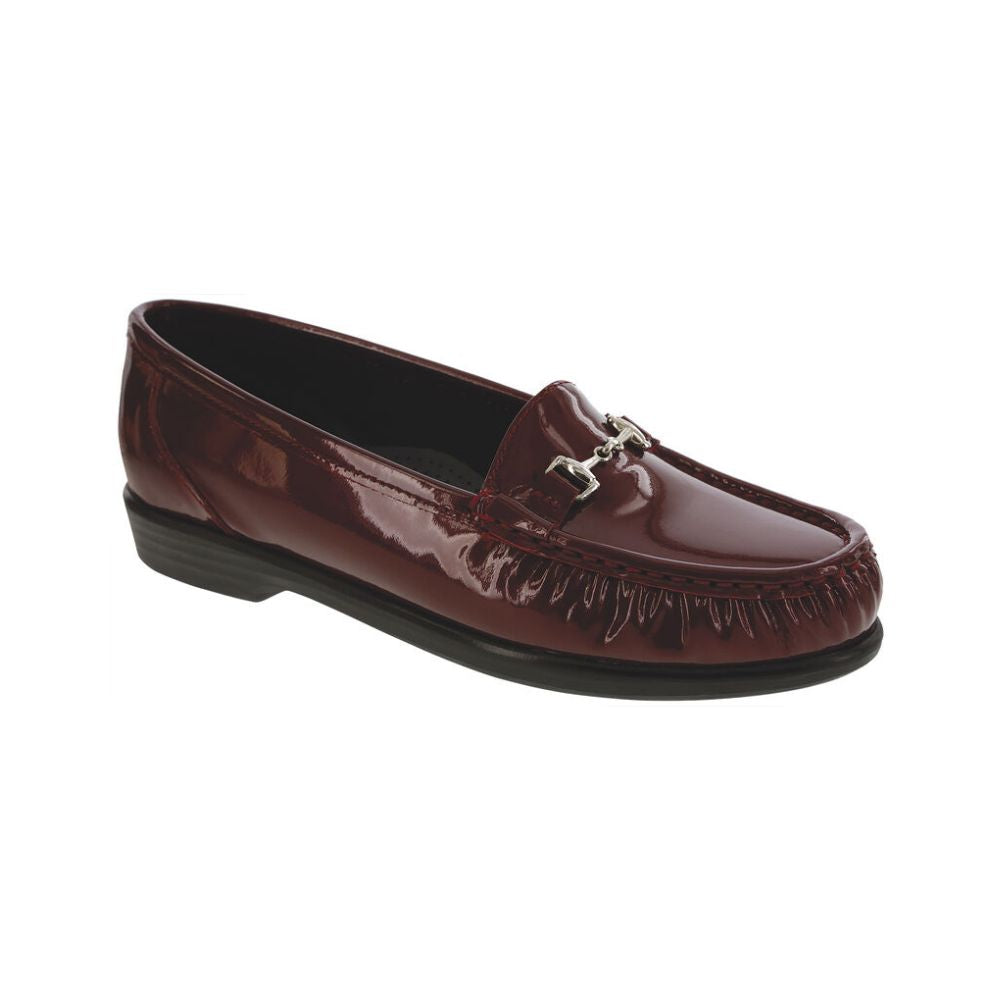 SAS Women's Metro Leather Oxford Shoe - Garnet