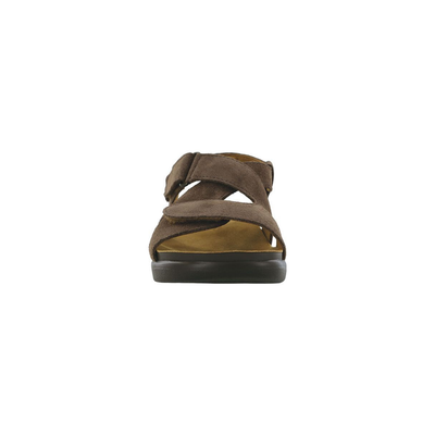 SAS Women's Huggy Cross Strap Adjustable Sandal - Teddy