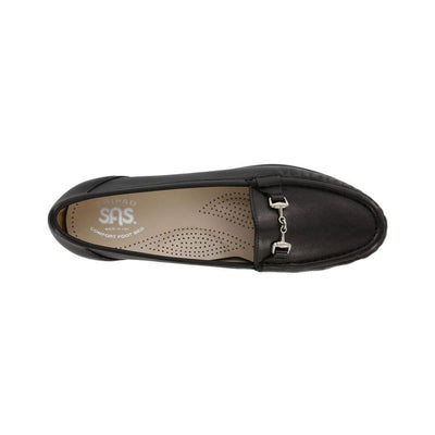 SAS Women's Metro Leather Oxford Shoe - Smooth Black