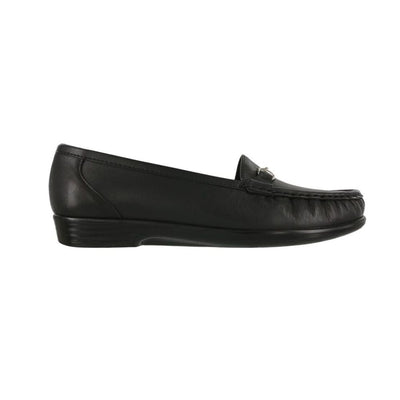 SAS Women's Metro Leather Oxford Shoe - Smooth Black