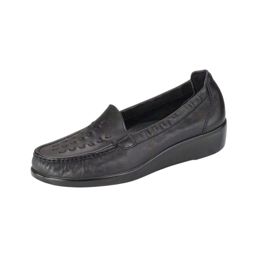 SAS Women’s Weave Handcrafted Comfort Clog – Black