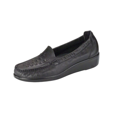 SAS Women’s Weave Handcrafted Comfort Clog – Black