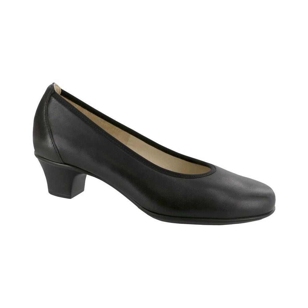SAS Women’s Milano Leather Comfort Pump – Black