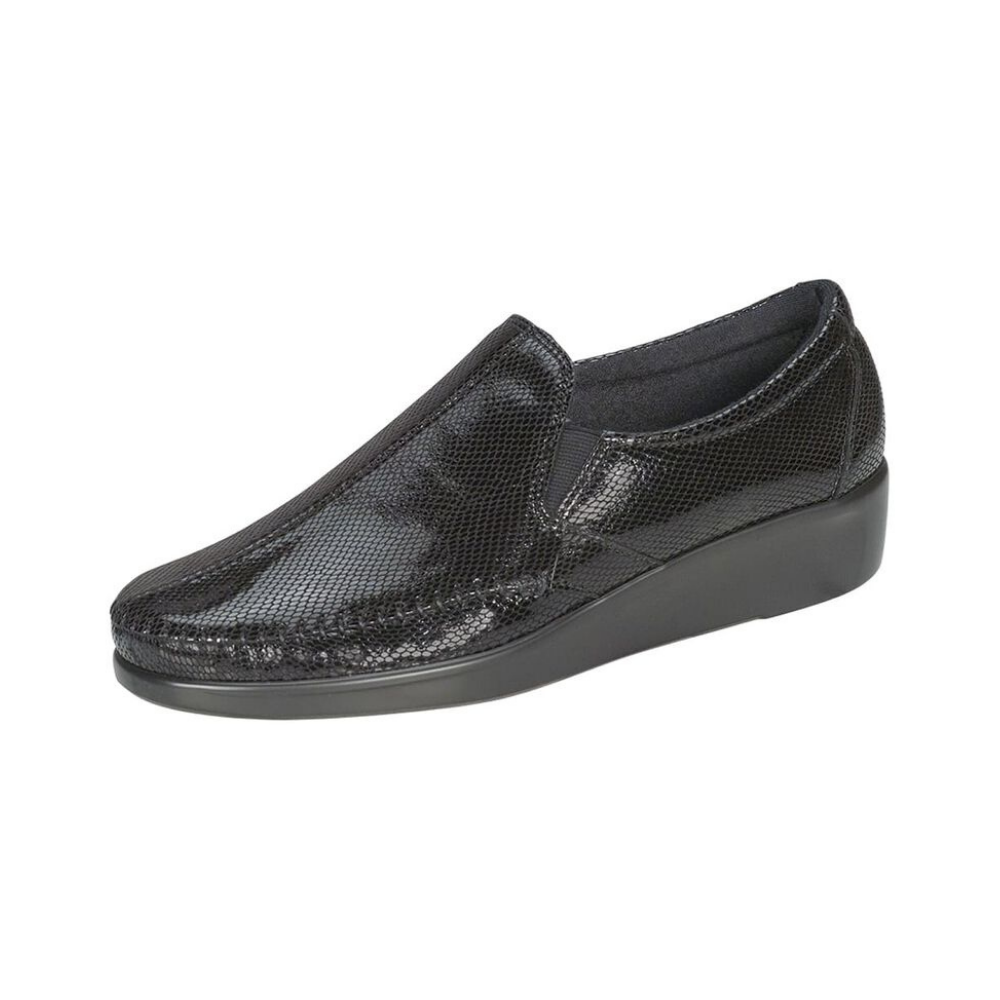 SAS Women’s Dream Comfort Loafer – Black Snake