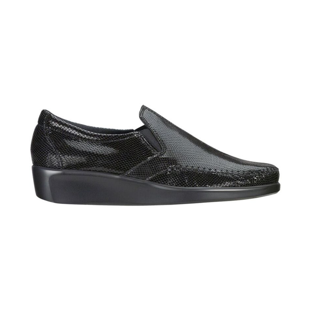 SAS Women’s Dream Comfort Loafer – Black Snake
