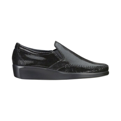 SAS Women’s Dream Comfort Loafer – Black Snake