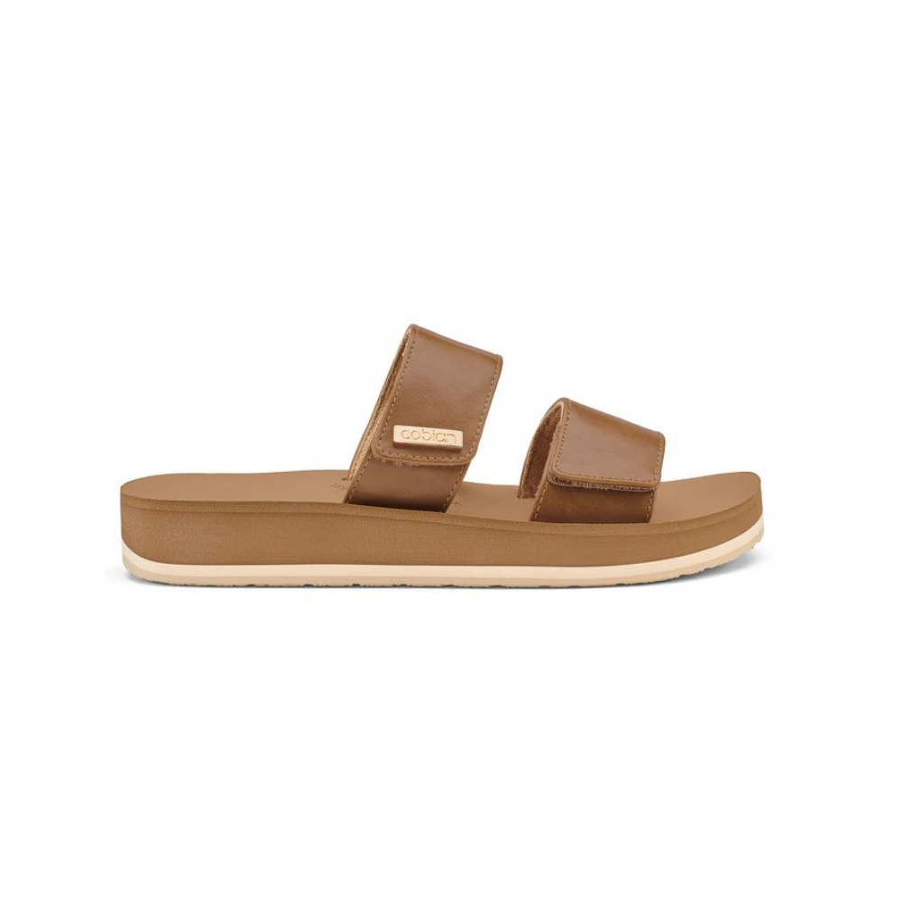 Cobian Women's Dana Rise Sandal Tan - side view