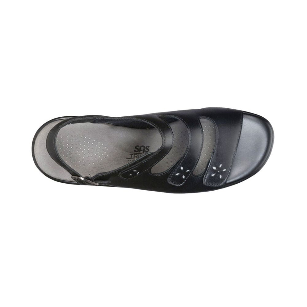 SAS Women's Quatro Walking Slingback Sandal – Black