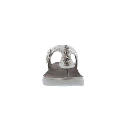 SAS Women’s Dazzle Sandal - Shiny Silver 4
