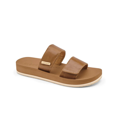 Cobian Women's Dana Rise Sandal Tan - sole view