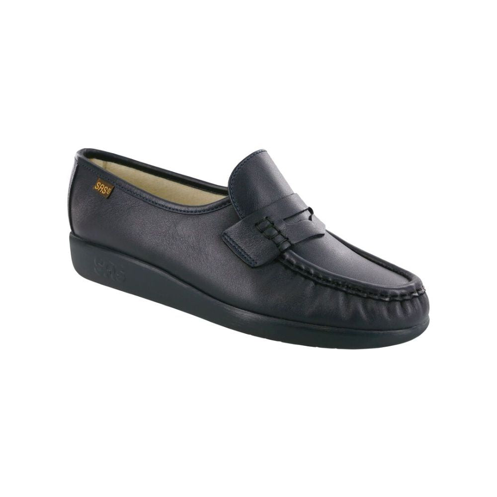 SAS Women’s Classic Slip-On Shoe – Navy