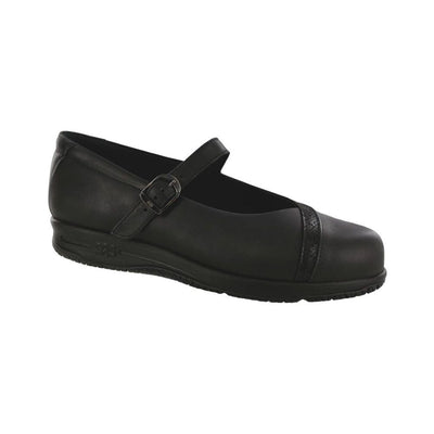 SAS Women's Clare Non-Slip Loafer – Black / Black Web