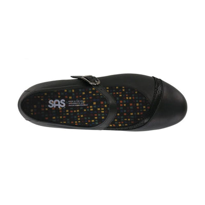 SAS Women's Clare Non-Slip Loafer – Black / Black Web
