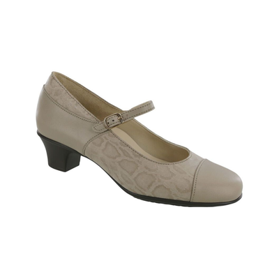 SAS Women's Isabel Pump – Taupe / Snake