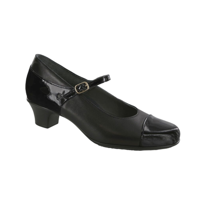 SAS Women's Isabel Pump – Black / Black Patent